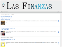 Tablet Screenshot of lasfinanzas.net